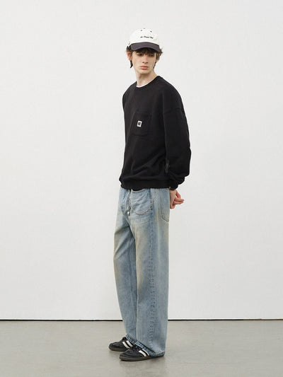 Distressed Vintage Jeans OR4636 - 韓国メンズファッション通販 - ORUN - 
