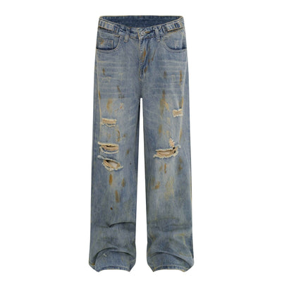 Distressed wide leg pants OR3281 - ORUN