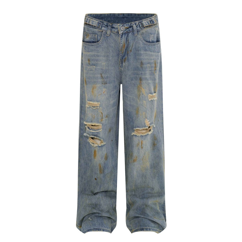 Distressed wide leg pants OR3281 - ORUN