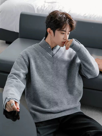 Double neck sweater OR3822 - ORUN