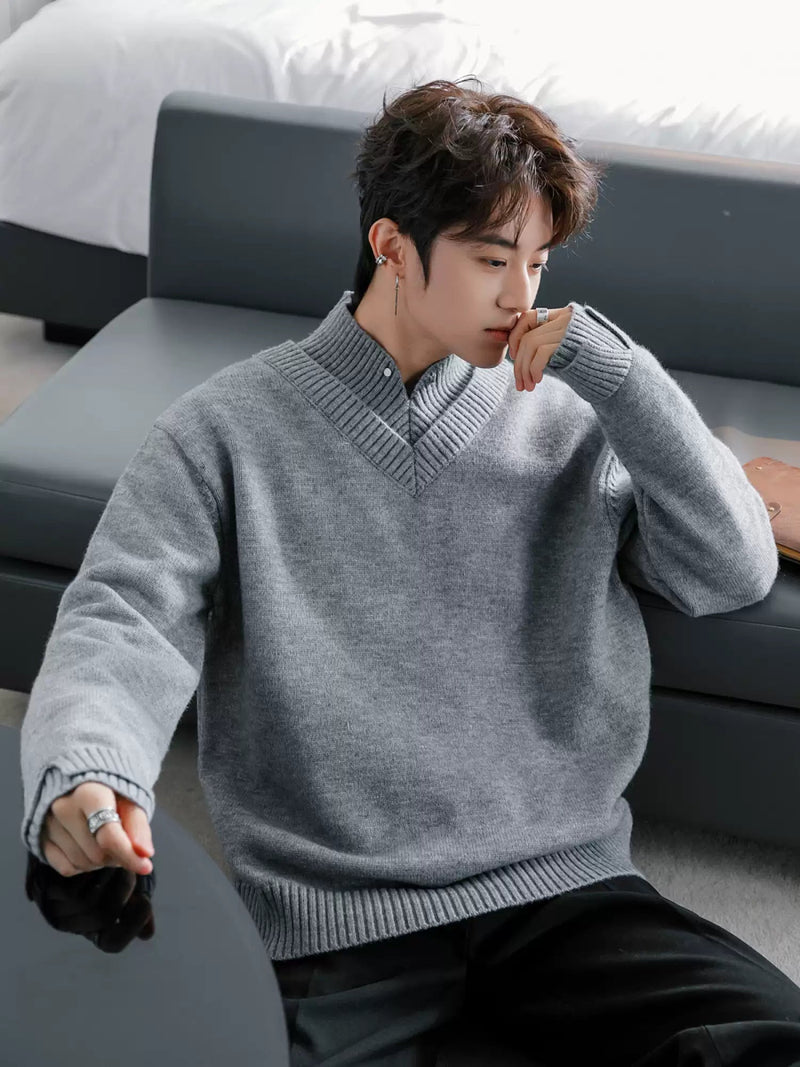 Double neck sweater OR3822 - ORUN