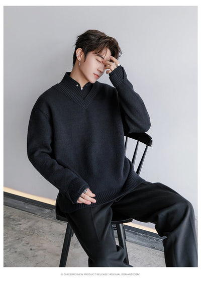 Double neck sweater OR3822 - ORUN
