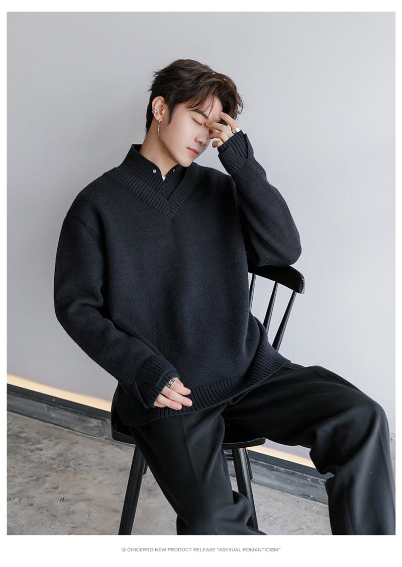 Double neck sweater OR3822 - ORUN