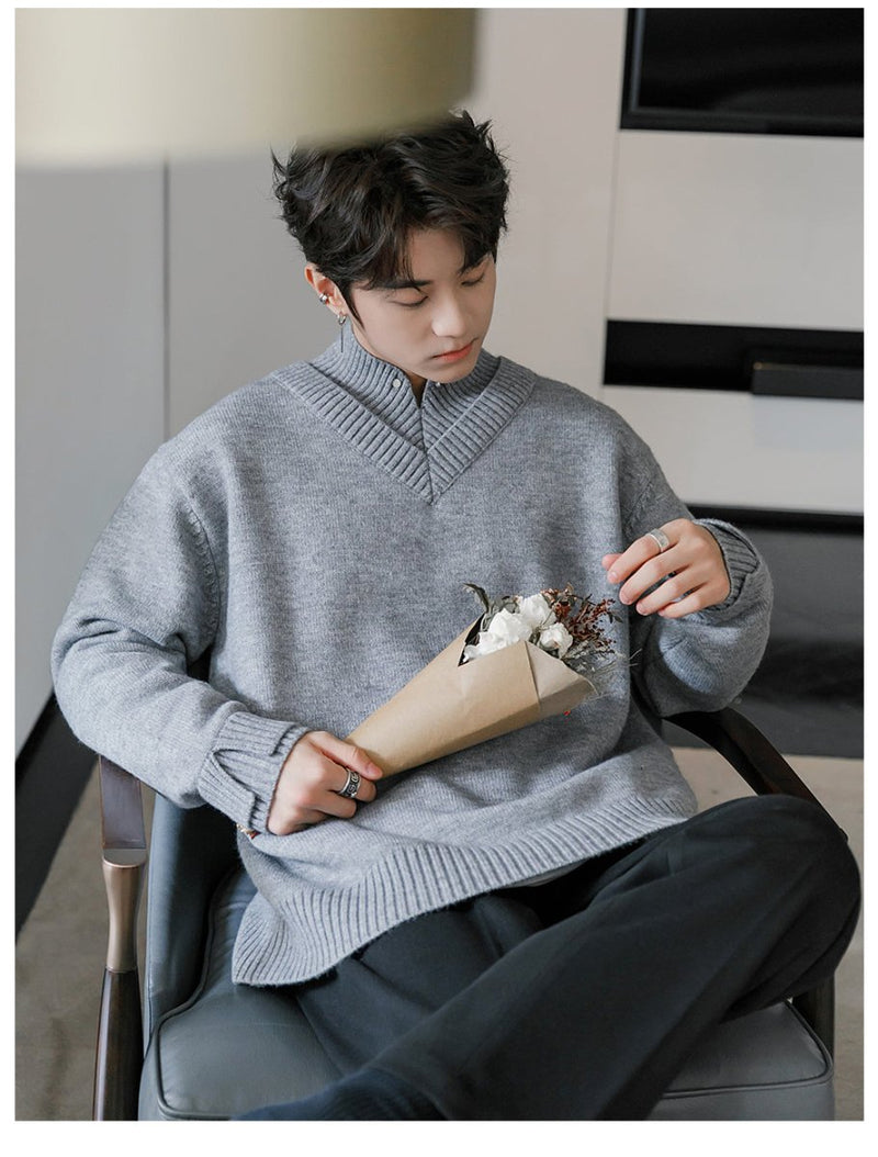 Double neck sweater OR3822 - ORUN