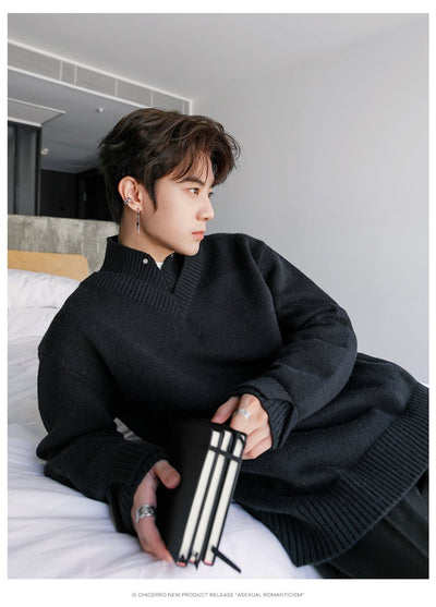 Double neck sweater OR3822 - ORUN