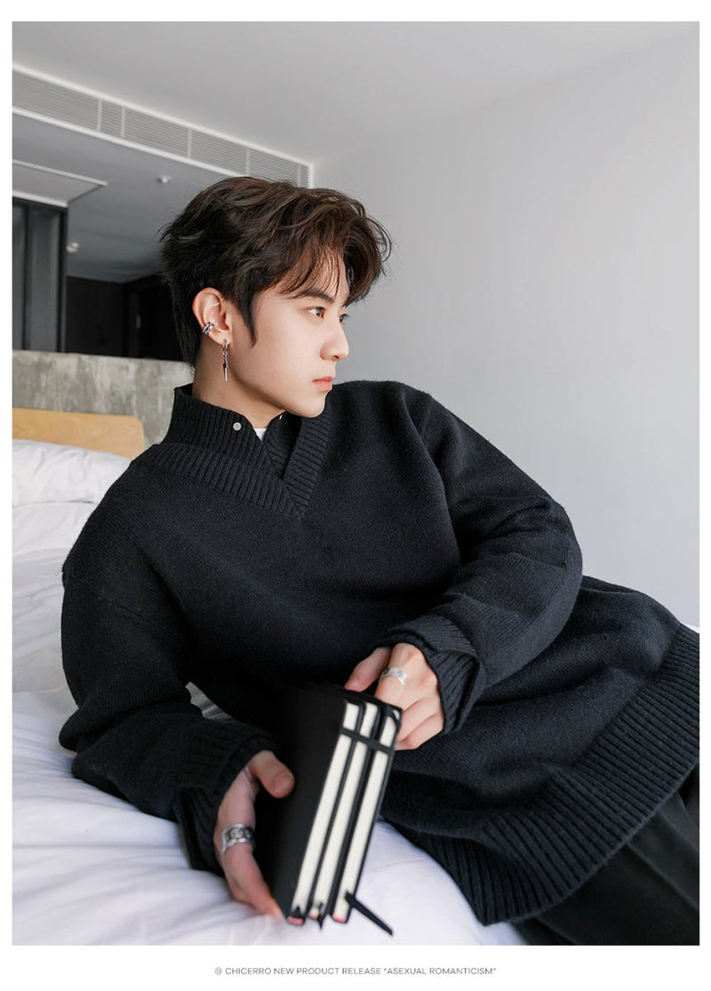 Double neck sweater OR3822 - ORUN