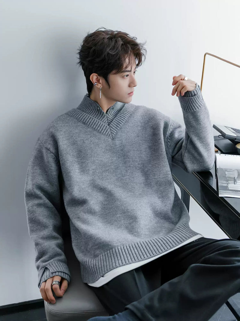 Double neck sweater OR3822 - ORUN