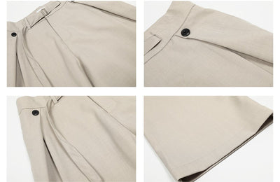 Double pleated slacks OR4498 - 韓国メンズファッション通販 - ORUN - 