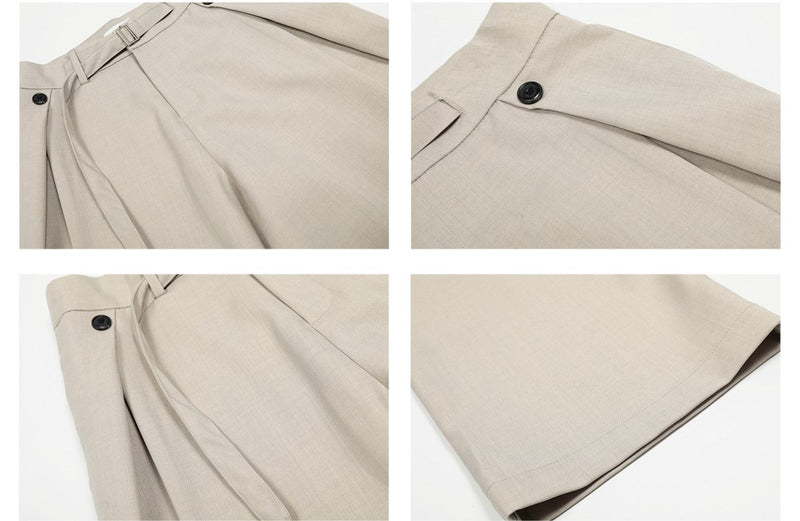 Double pleated slacks OR4498 - 韓国メンズファッション通販 - ORUN - 