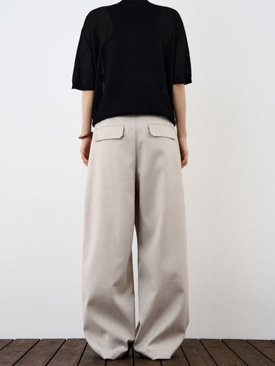 Double pleated slacks OR4498 - 韓国メンズファッション通販 - ORUN - 