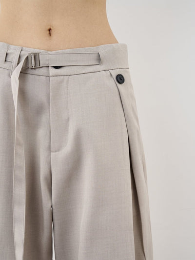 Double pleated slacks OR4498 - 韓国メンズファッション通販 - ORUN - 