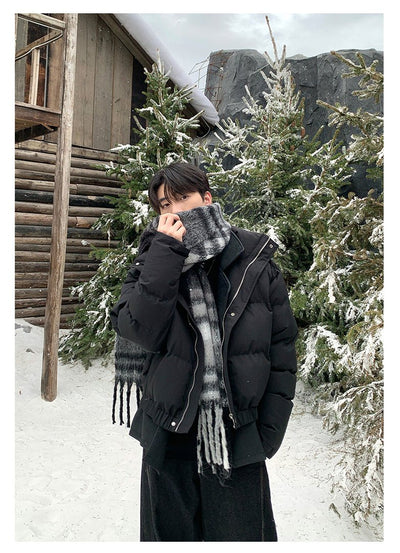 Down jacket with high neck OR3984 - ORUN