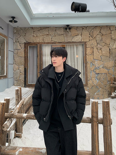 Down jacket with high neck OR3984 - ORUN