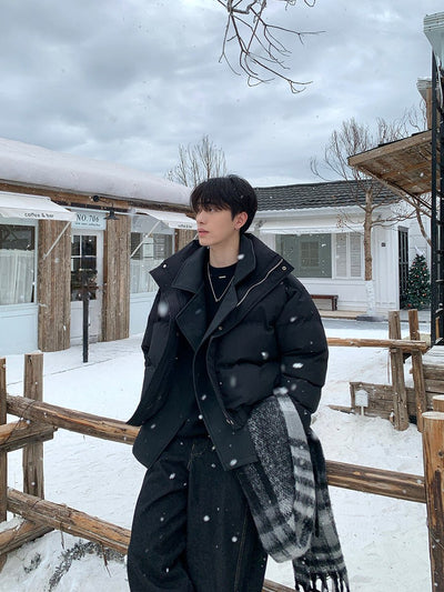 Down jacket with high neck OR3984 - ORUN