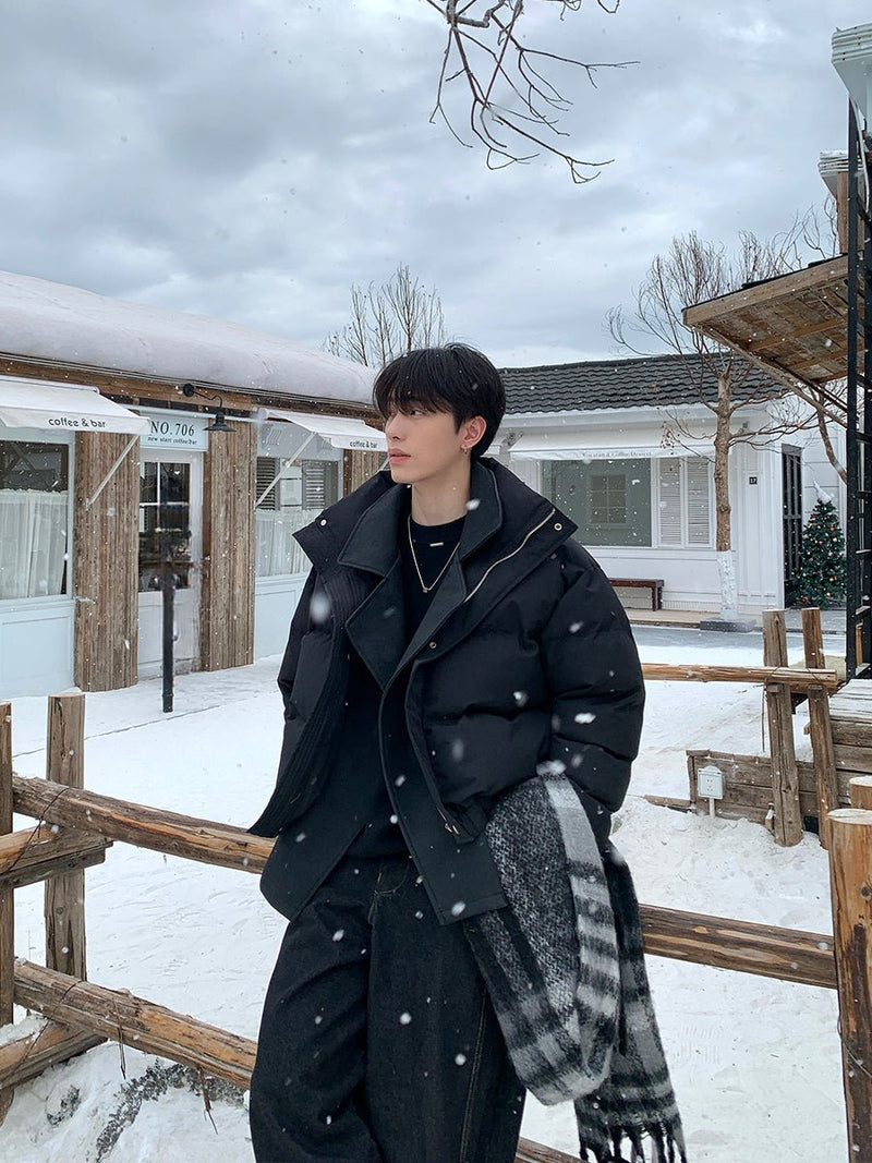 Down jacket with high neck OR3984 - ORUN