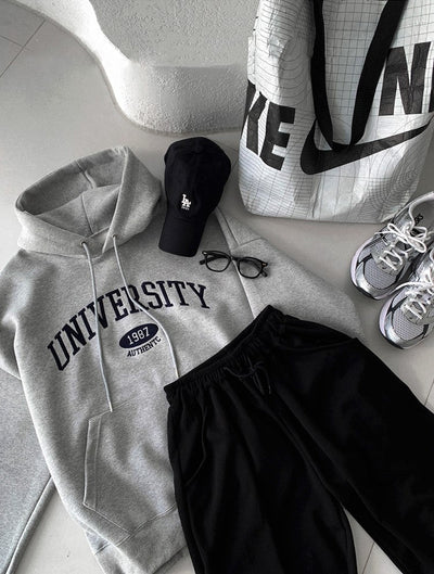 Embroidered hoodie OR4180 - ORUN