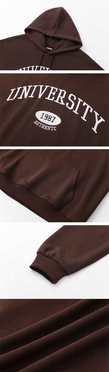 Embroidered hoodie OR4180 - ORUN