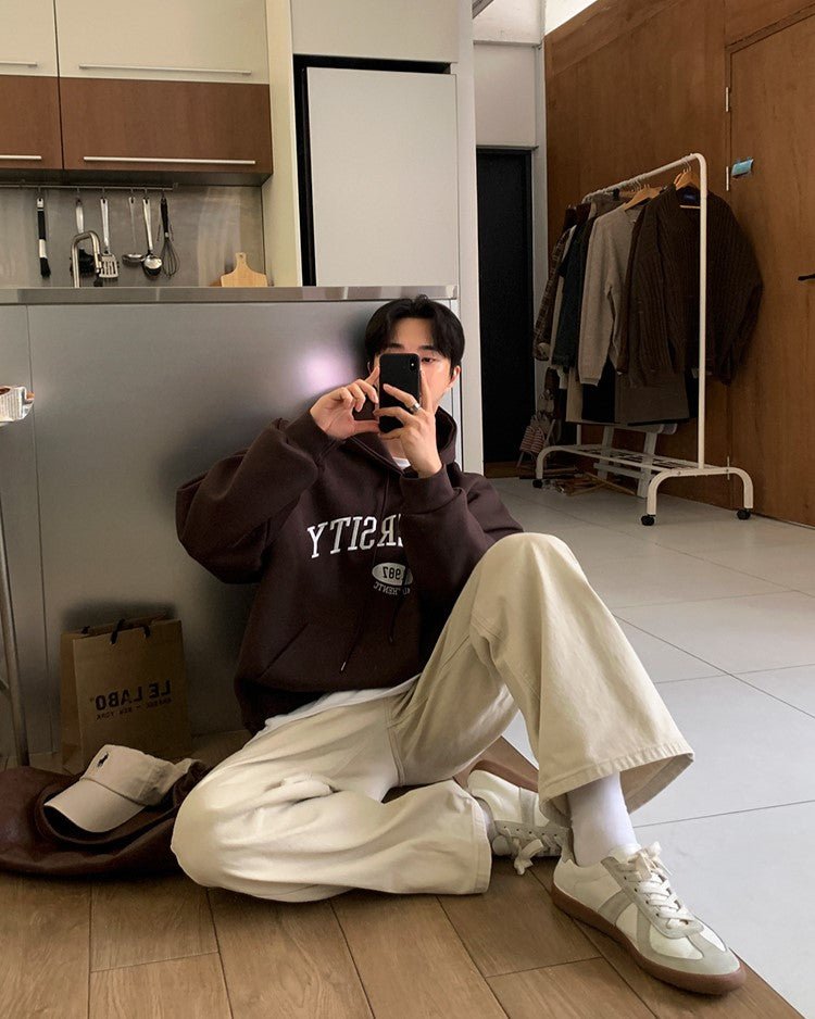 Embroidered hoodie OR4180 - ORUN