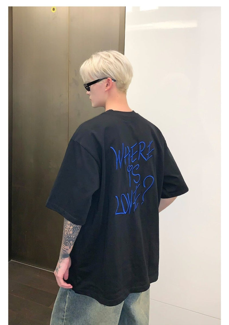 Embroidered logo T-shirt OR3156 - ORUN