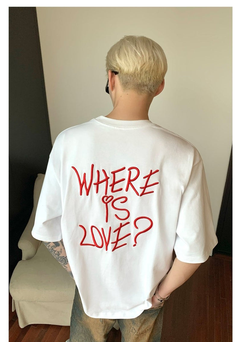 Embroidered logo T-shirt OR3156 - ORUN