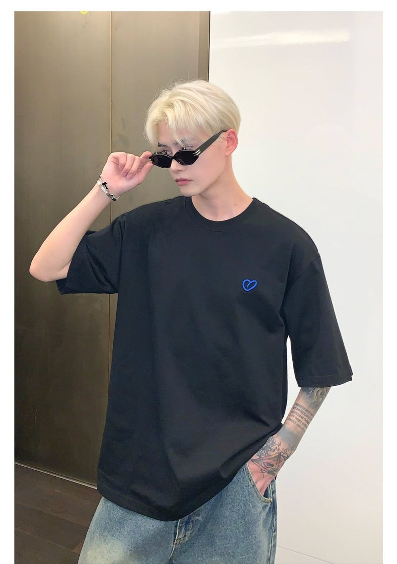 Embroidered logo T-shirt OR3156 - ORUN