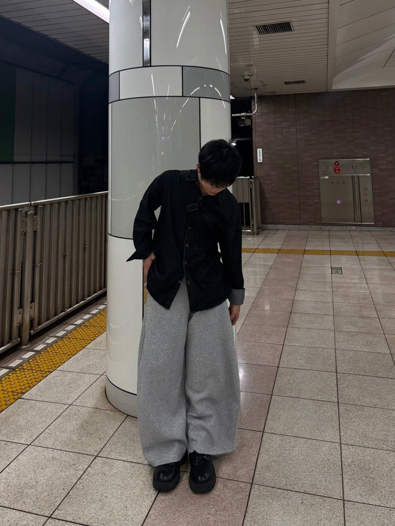 レトロウォッシュデニムシャツ EN008 - 韓国メンズファッション通販 - ORUN - 