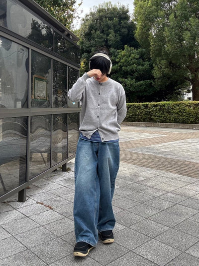 ラウンドネックニットカーディガン EN013 - 韓国メンズファッション通販 - ORUN - 