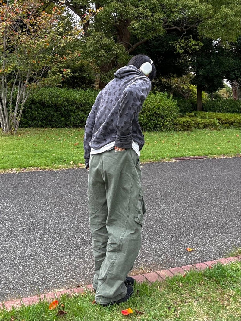 ワイドカーゴタックデザインパンツ EN014 - 韓国メンズファッション通販 - ORUN - 