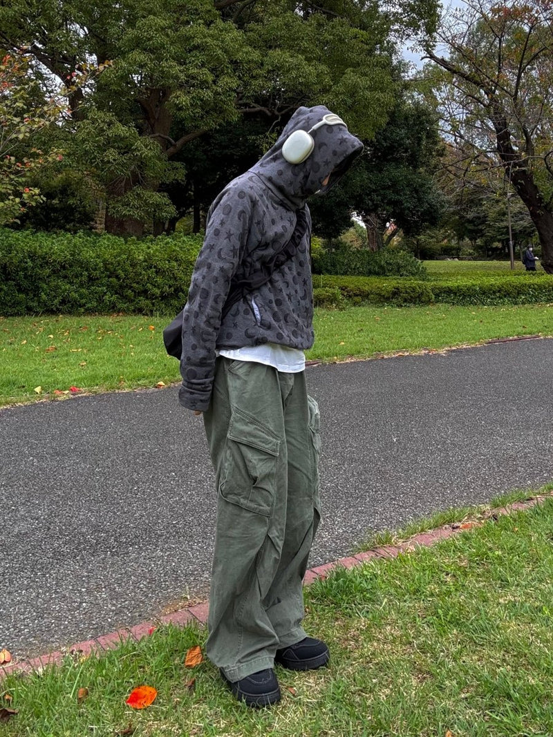 ワイドカーゴタックデザインパンツ EN014 - 韓国メンズファッション通販 - ORUN - 