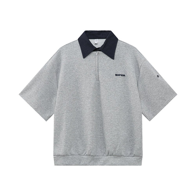 Fake two - piece short sleeve T-shirt OR4324 - ORUN