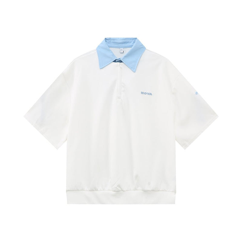 Fake two - piece short sleeve T-shirt OR4324 - ORUN
