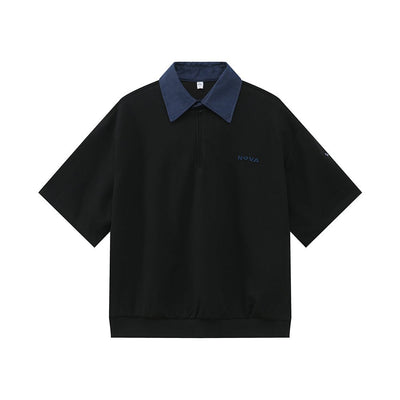 Fake two - piece short sleeve T-shirt OR4324 - ORUN