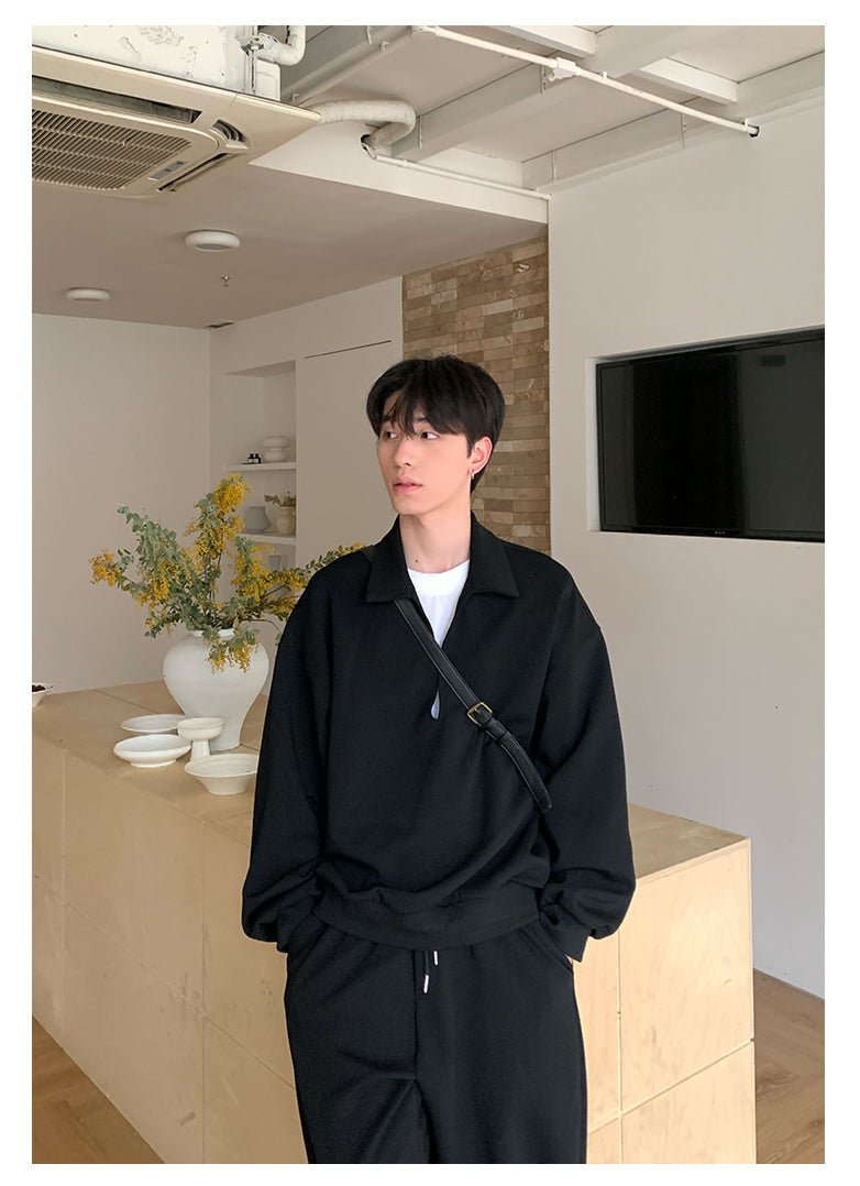 Fake two - piece sweat set OR4189 - ORUN