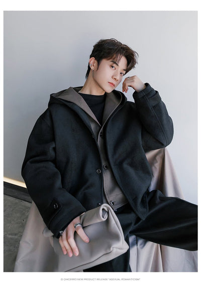 Fake two - piece thick jacket OR3832 - ORUN