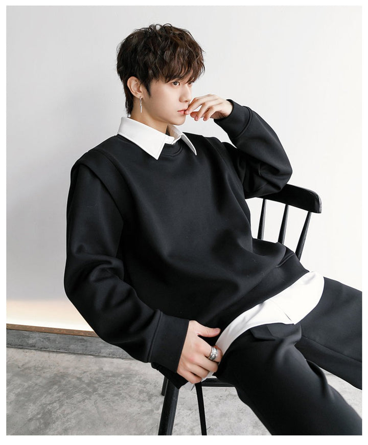 えり SHIRT WITH CHIN FLAP DETAIL – THE SHOP YOHJI YAMAMOTO