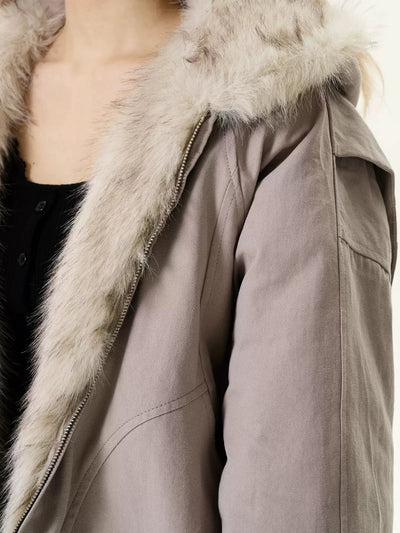 Fur mountain jacket OR3846 - ORUN