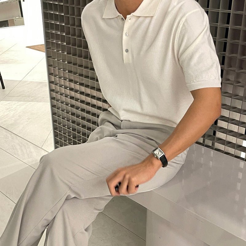 Henley collar polo shirt OR3143 - ORUN