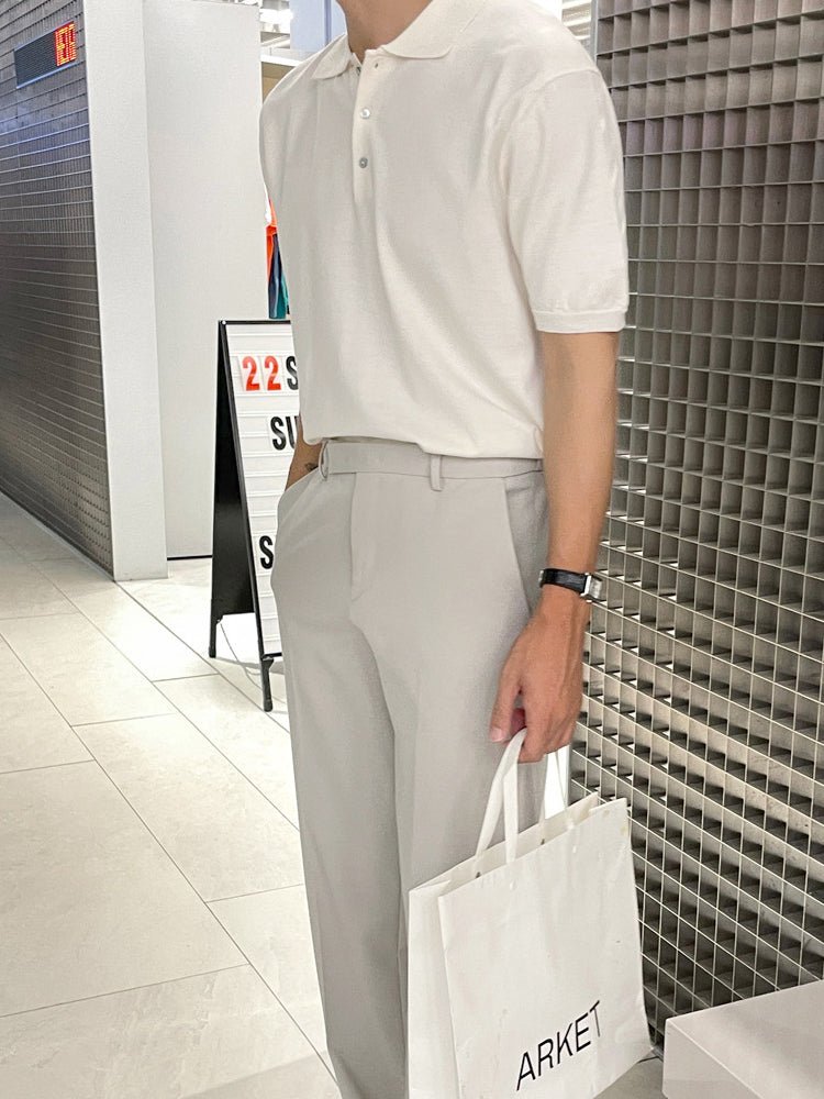 Henley collar polo shirt OR3143 - ORUN