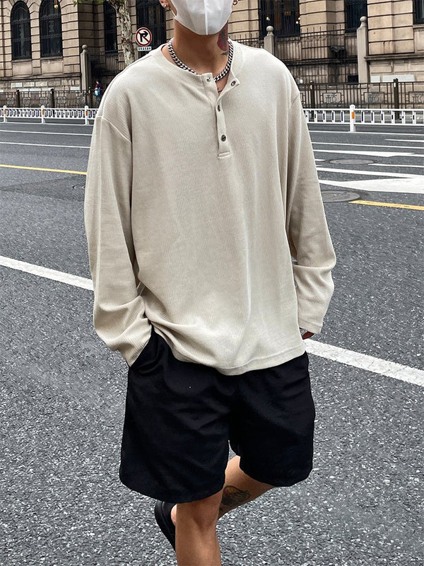 Henry collar sweatshirt OR3360