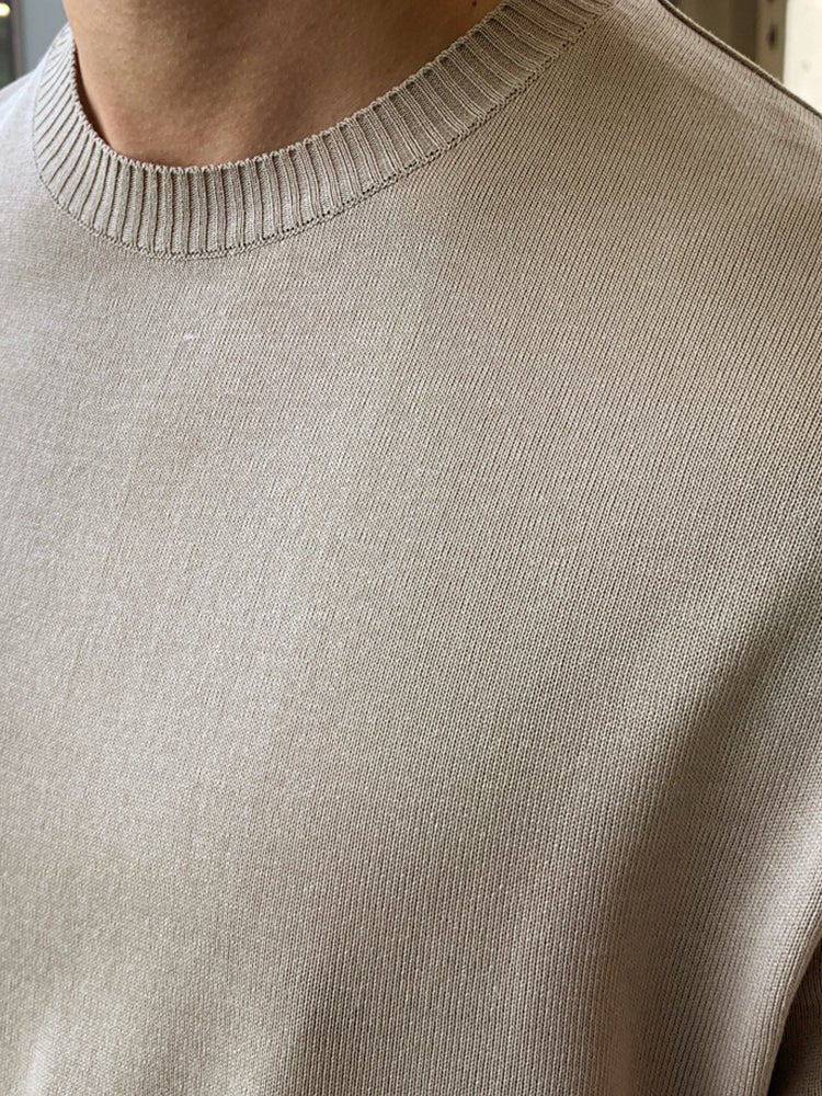 High gauge short sleeve knit T-shirt OR4409 - 韓国メンズファッション通販 - ORUN - 
