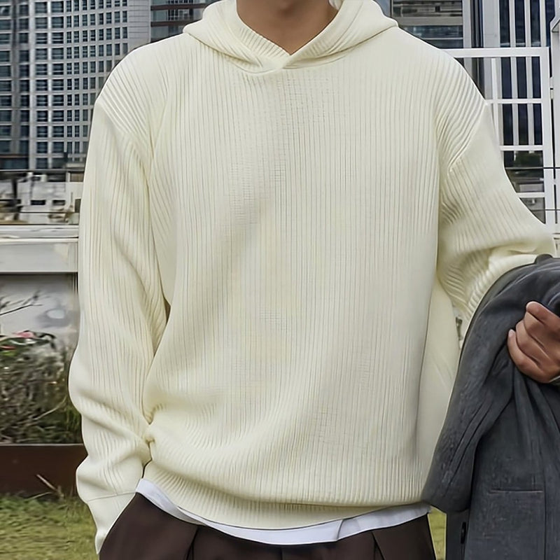 Hooded knit sweater OR4619 - 韓国メンズファッション通販 - ORUN - 