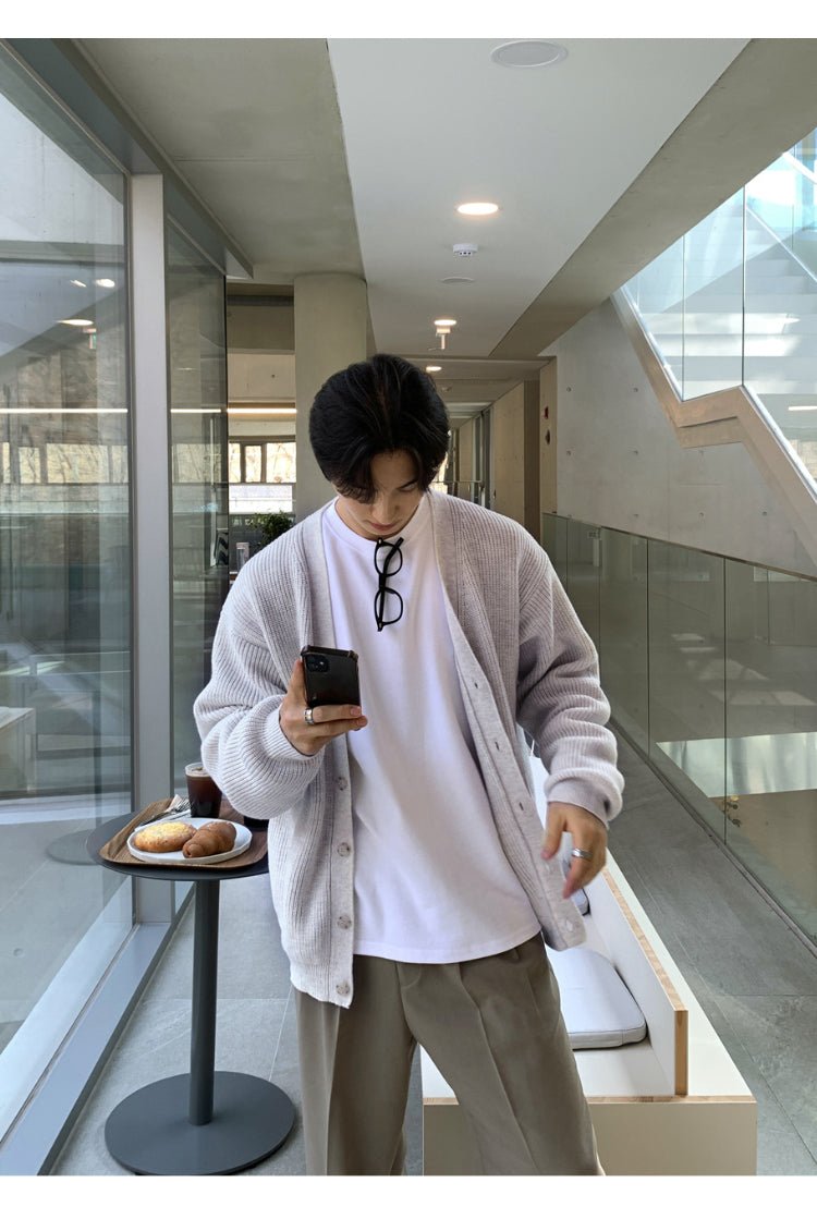 Knit cardigan OR3017 - ORUN
