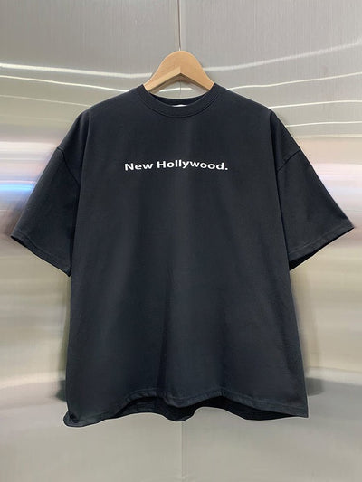 Letter print T - shirt OR3272 - ORUN