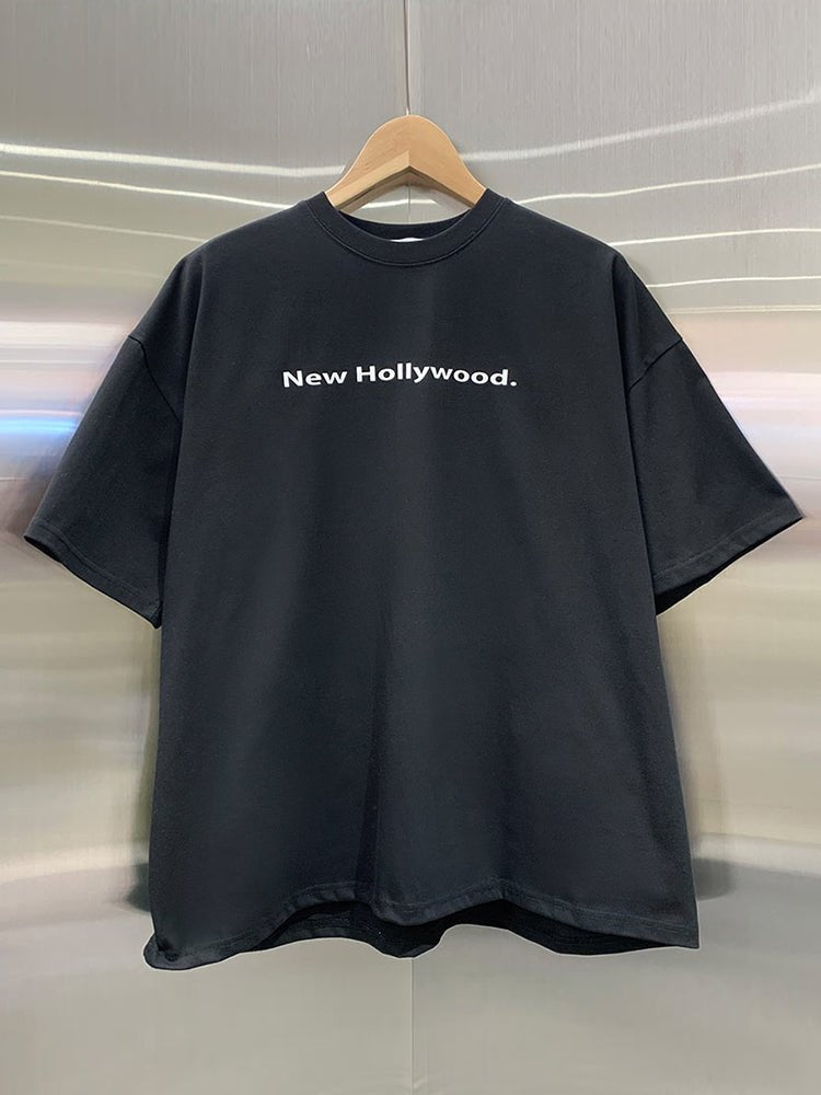 Letter print T - shirt OR3272 - ORUN