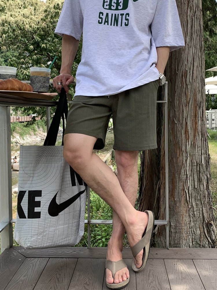 Linen shorts OR3291 - ORUN