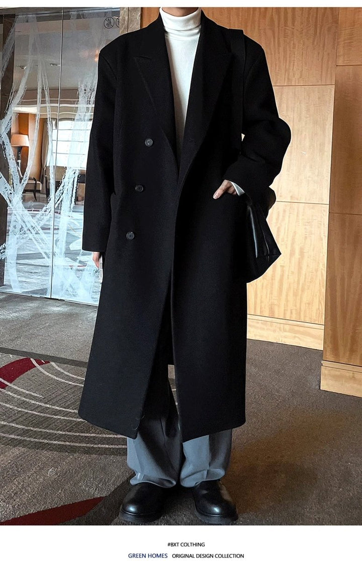 Long Chester coat OR3993 – 韓国メンズファッション通販 - ORUN -