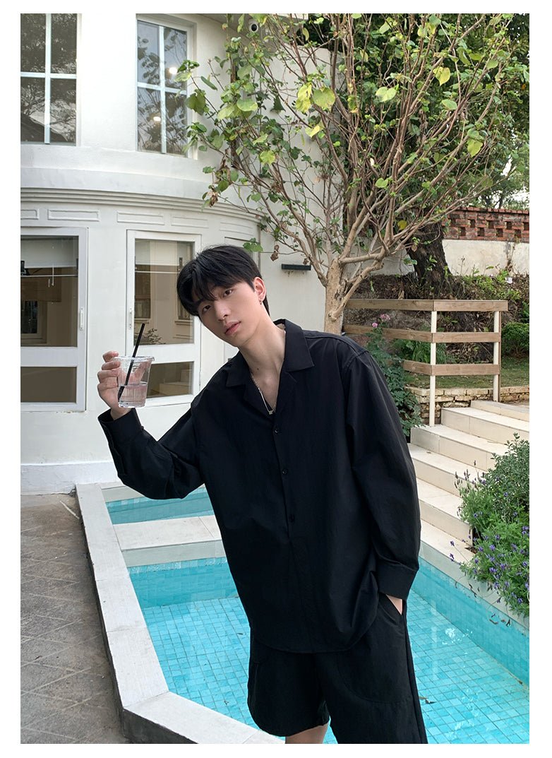 Loose long sleeve shirt pants OR4212 - ORUN