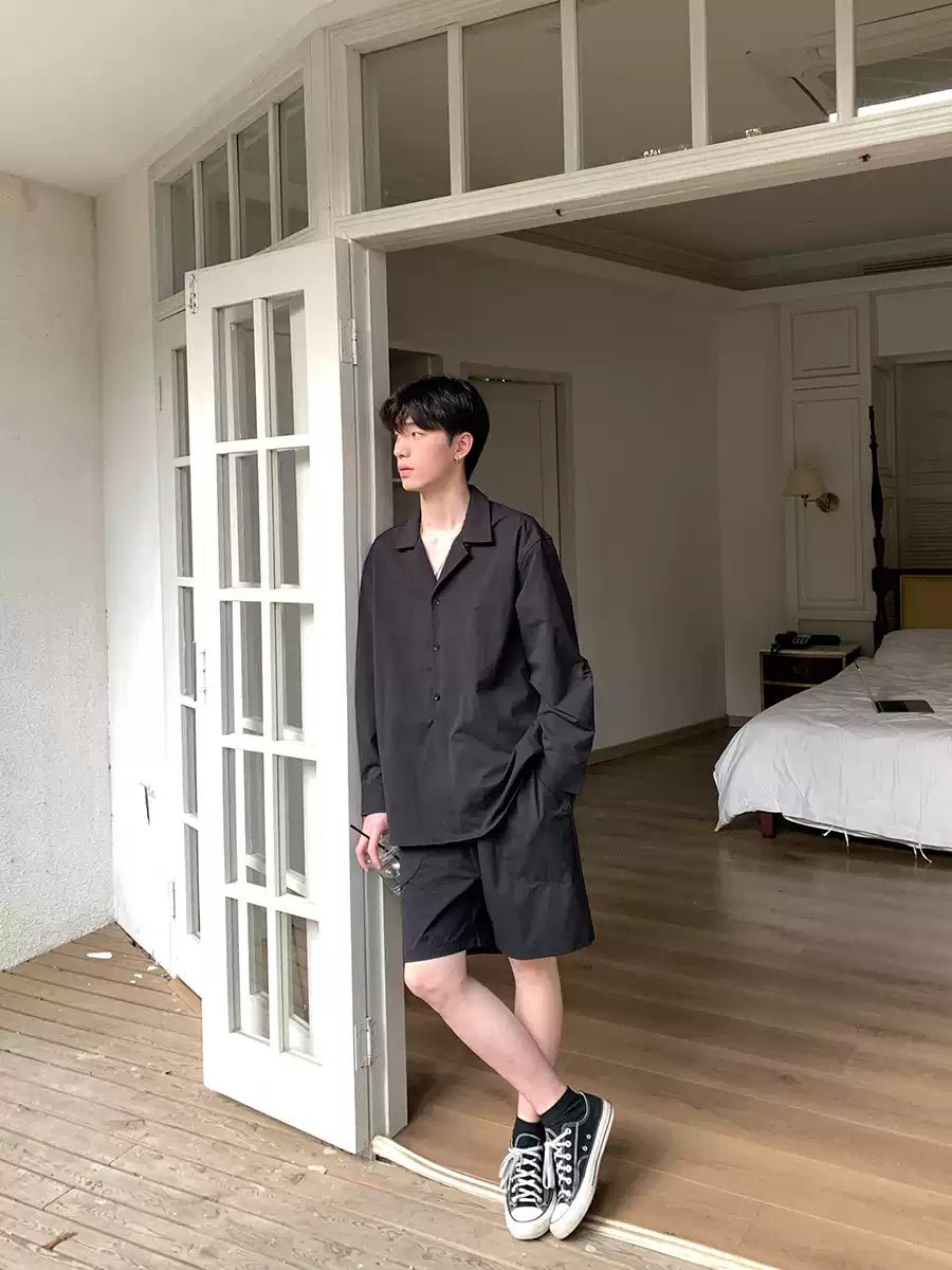 韓国風オーバーサイズセットアップ – 韓国メンズファッション通販 - ORUN -