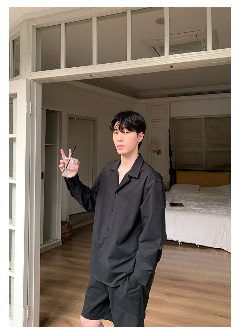 Loose long sleeve shirt pants OR4212 - ORUN