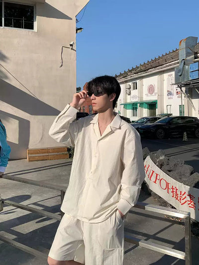 Loose long sleeve shirt pants OR4212 - ORUN